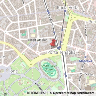 Mappa Via Carlo Maria Maggi, 2,  Milano, Milano (Lombardia)