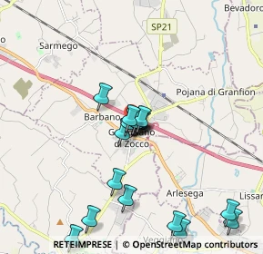 Mappa Via Bedinella, 36040 Grisignano di Zocco VI, Italia (2.031)