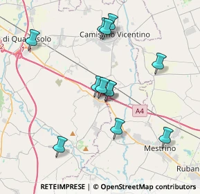 Mappa Via Bedinella, 36040 Grisignano di Zocco VI, Italia (3.51333)