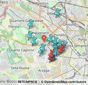 Mappa Via degli Odescalchi, 20148 Milano MI, Italia (1.49053)