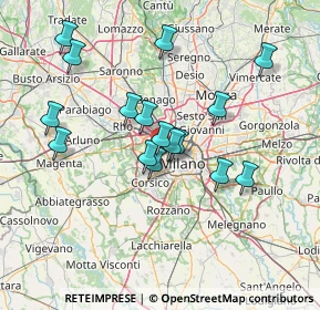 Mappa Via degli Odescalchi, 20148 Milano MI, Italia (13.04375)