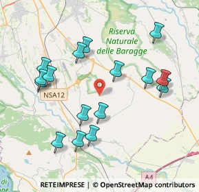 Mappa Unnamed Road, 13885 Salussola BI, Italia (4.05375)