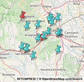 Mappa Via del Bartaglian, 36040 Brendola VI, Italia (12.57529)