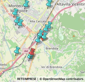Mappa Via del Bartaglian, 36040 Brendola VI, Italia (2.00533)