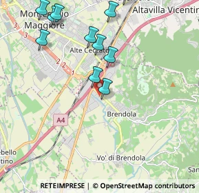Mappa Via del Bartaglian, 36040 Brendola VI, Italia (2.26818)