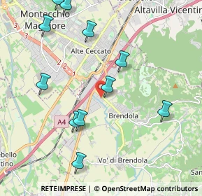 Mappa Via del Bartaglian, 36040 Brendola VI, Italia (2.28818)