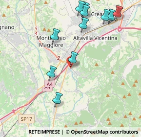 Mappa Via del Bartaglian, 36040 Brendola VI, Italia (4.65818)