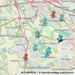 Mappa Via Sergio Tofano, 20153 Milano MI, Italia (2.2425)