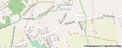 Mappa Cascinette d'Ivrea