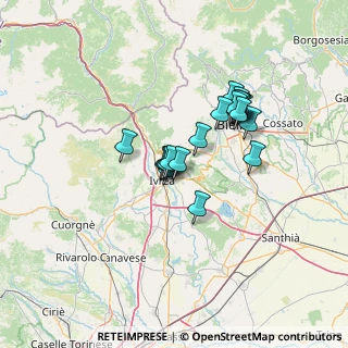 Mappa Piazza del Municipio, 10010 Cascinette d'Ivrea TO, Italia (10.214)
