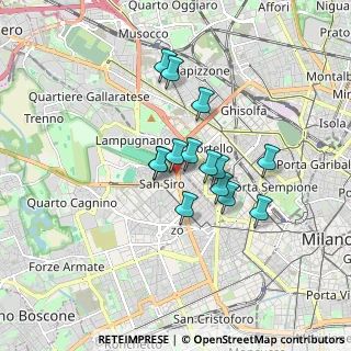 Mappa Viale Giovanni Migliara, 20149 Milano MI, Italia (1.23857)
