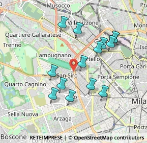 Mappa Viale Giovanni Migliara, 20149 Milano MI, Italia (1.74286)