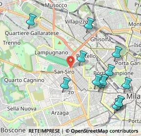 Mappa Viale Giovanni Migliara, 20149 Milano MI, Italia (2.40846)