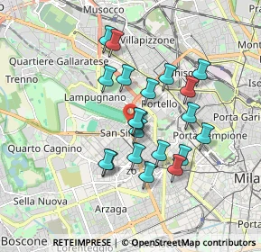 Mappa Viale Giovanni Migliara, 20149 Milano MI, Italia (1.5135)