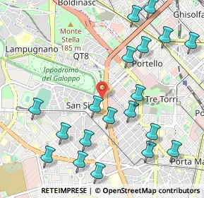 Mappa Viale Giovanni Migliara, 20149 Milano MI, Italia (1.272)