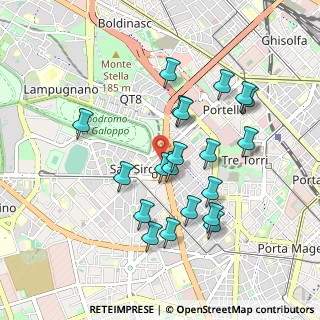 Mappa Viale Giovanni Migliara, 20149 Milano MI, Italia (0.886)