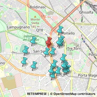 Mappa Viale Giovanni Migliara, 20149 Milano MI, Italia (0.918)