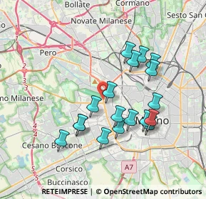 Mappa Viale Giovanni Migliara, 20149 Milano MI, Italia (3.31944)
