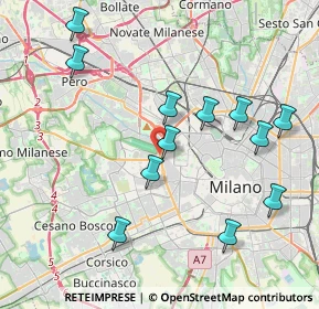 Mappa Viale Giovanni Migliara, 20149 Milano MI, Italia (4.15667)