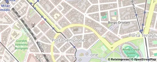 Mappa Milan