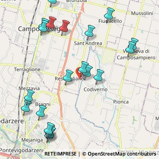 Mappa Via Guglielmo Marconi, 35011 Campodarsego PD, Italia (2.7265)