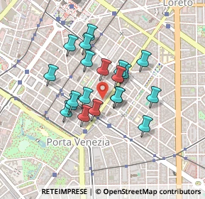 Mappa Zona Buenos Aires, 20100 Milano MI, Italia (0.335)