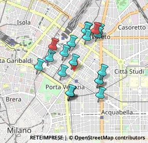 Mappa Zona Buenos Aires, 20100 Milano MI, Italia (0.756)