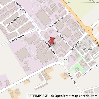 Mappa Via del Boscone, 8, 25014 Castenedolo, Brescia (Lombardia)