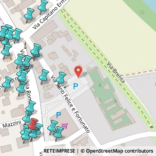 Mappa Via SS. Felice e Fortunato, 35010 Limena PD, Italia (0.09667)