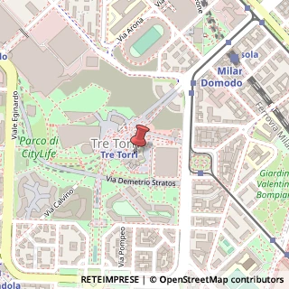 Mappa Piazza Tre Torri, 3, 20145 Milano, Milano (Lombardia)