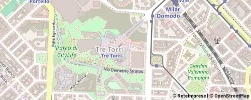 Mappa Mailand