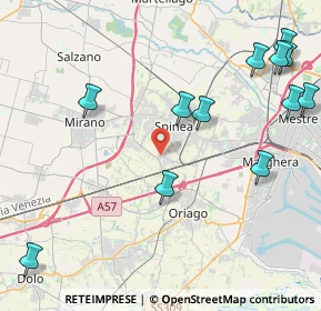 Mappa Via Trieste, 30038 Spinea VE, Italia (5.31583)