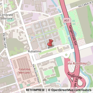 Mappa Via Caduti in Missione di Pace, 11, 20134 Milano, Milano (Lombardia)