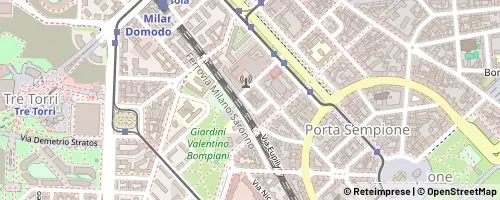 Mappa Milan