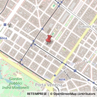 Mappa Via Felice Casati, 14, 20124 Milano, Milano (Lombardia)