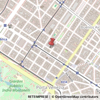 Mappa Via Felice Casati, 12, 20124 Milano, Milano (Lombardia)
