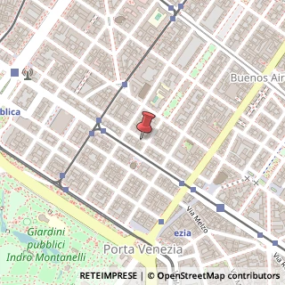 Mappa Via Felice Casati, 11, 20124 Milano, Milano (Lombardia)