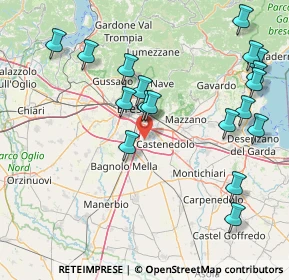 Mappa Via Martiri della Libertà, 25010 Borgosatollo BS, Italia (18.29889)