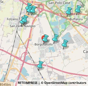 Mappa Via Martiri della Libertà, 25010 Borgosatollo BS, Italia (2.30636)