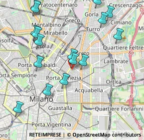 Mappa Via Giorgio Jan, 20129 Milano MI, Italia (2.28875)