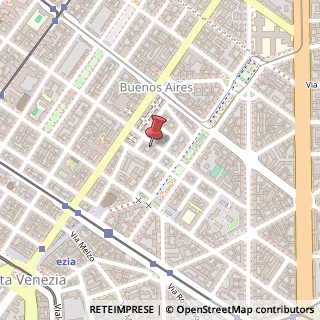 Mappa Via Francesco Redi, 6, 20129 Milano, Milano (Lombardia)