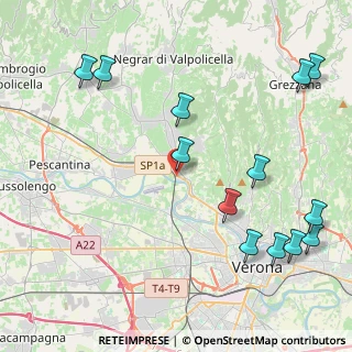 Mappa Via Giovanni Battista Pighi, 37124 Verona VR, Italia (5.36154)