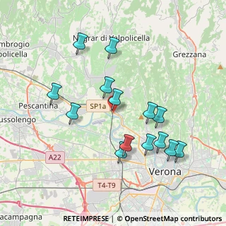 Mappa Via Giovanni Battista Pighi, 37124 Verona VR, Italia (3.75143)