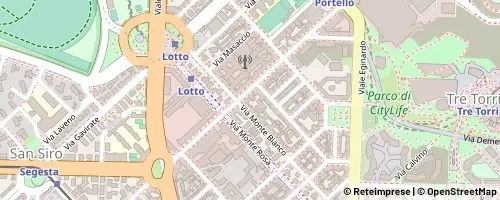 Mappa Mailand