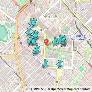 Mappa Viale Eginardo, 20149 Milano MI, Italia (0.3885)