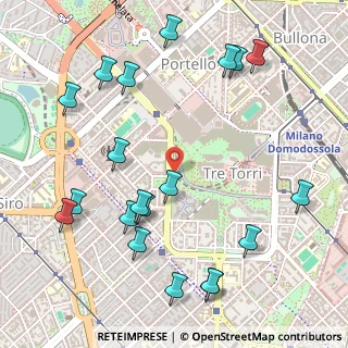 Mappa Viale Eginardo, 20149 Milano MI, Italia (0.6375)