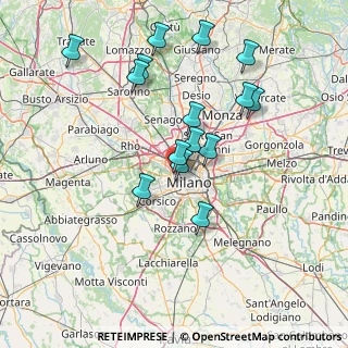 Mappa Viale Eginardo, 20149 Milano MI, Italia (14.28267)