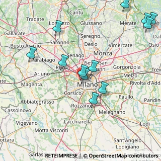 Mappa Viale Eginardo, 20149 Milano MI, Italia (18.73333)