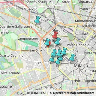 Mappa Viale Eginardo, 20149 Milano MI, Italia (1.39364)