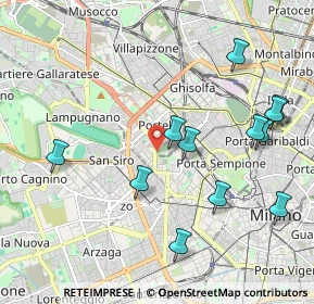 Mappa Viale Eginardo, 20149 Milano MI, Italia (2.19917)